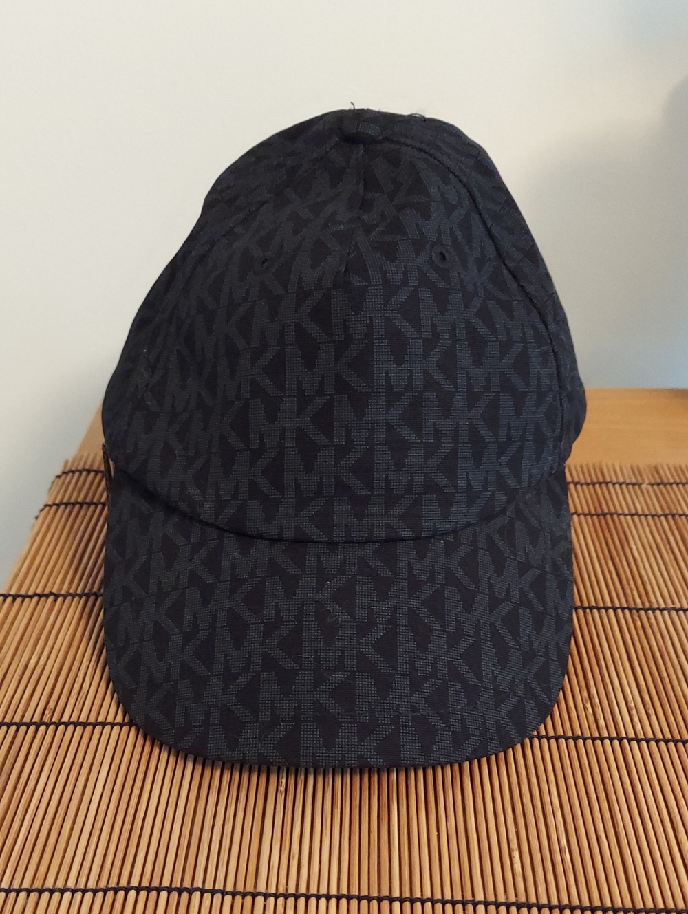 Michael Kors Black MK Logo Baseball Cap